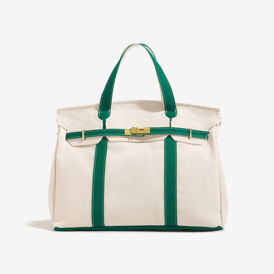 Amparo - Bolso de Lona Estilo Náutico
