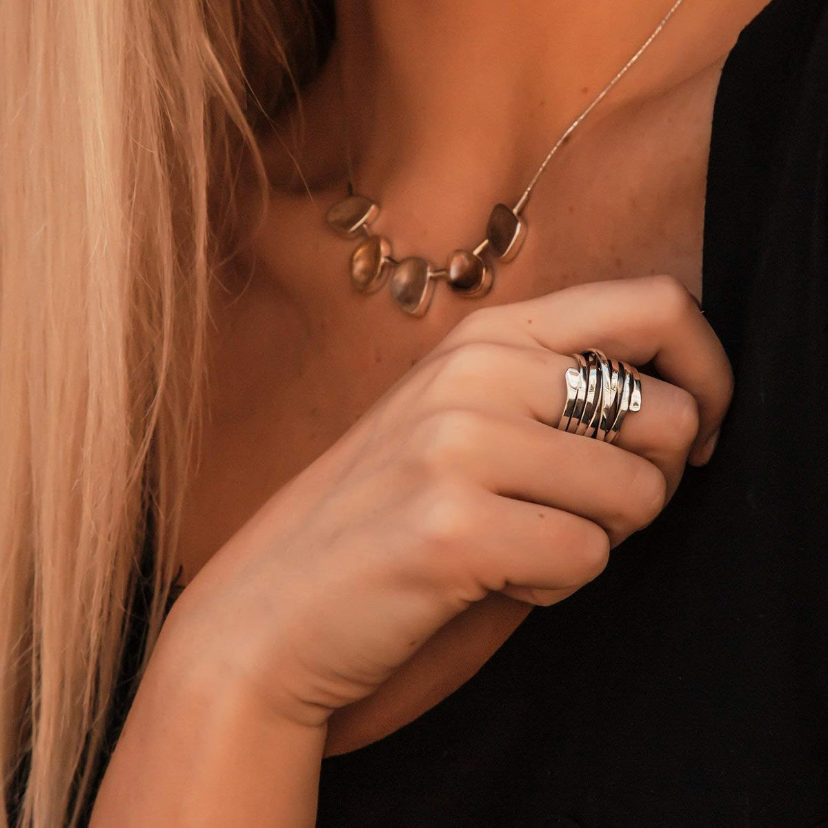 Renata - Anillo de Plata Vintage Elegante