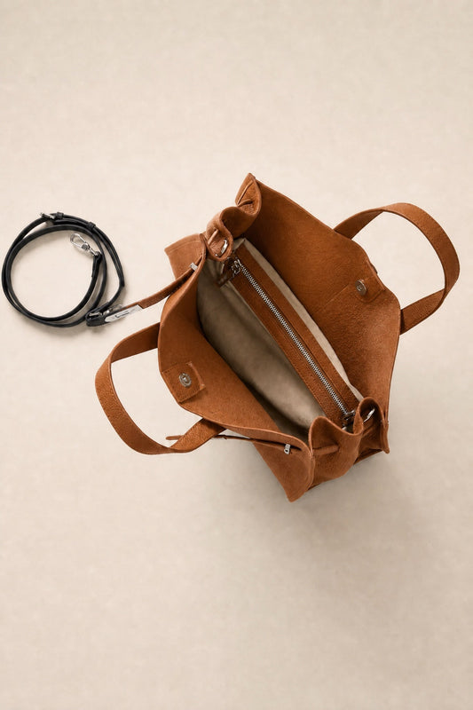 Susana - Bolso Tote de Piel Granulada