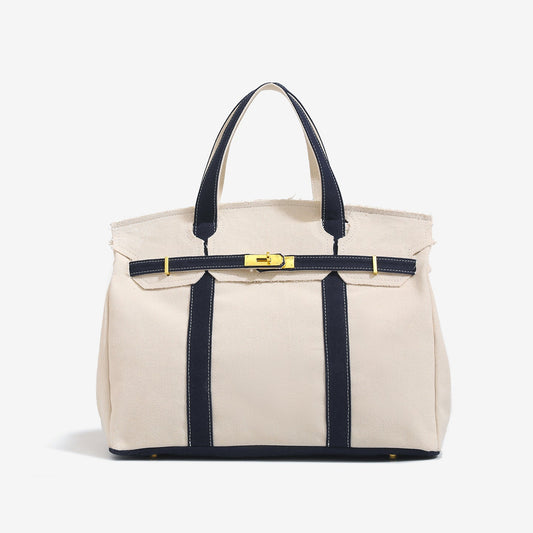 Amparo - Bolso de Lona Estilo Náutico