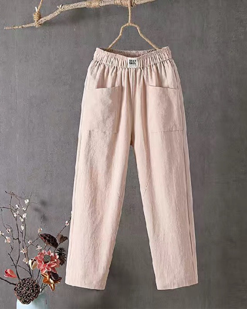 Nora - Pantalón Ancho Fluido