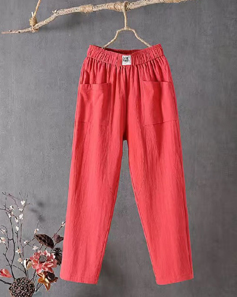 Nora - Pantalón Ancho Fluido