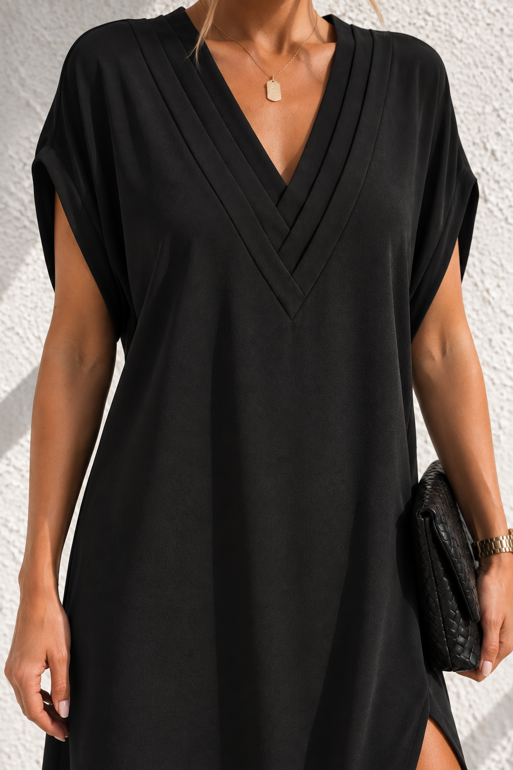 Beatriz - Vestido Elegante Manga Abierta
