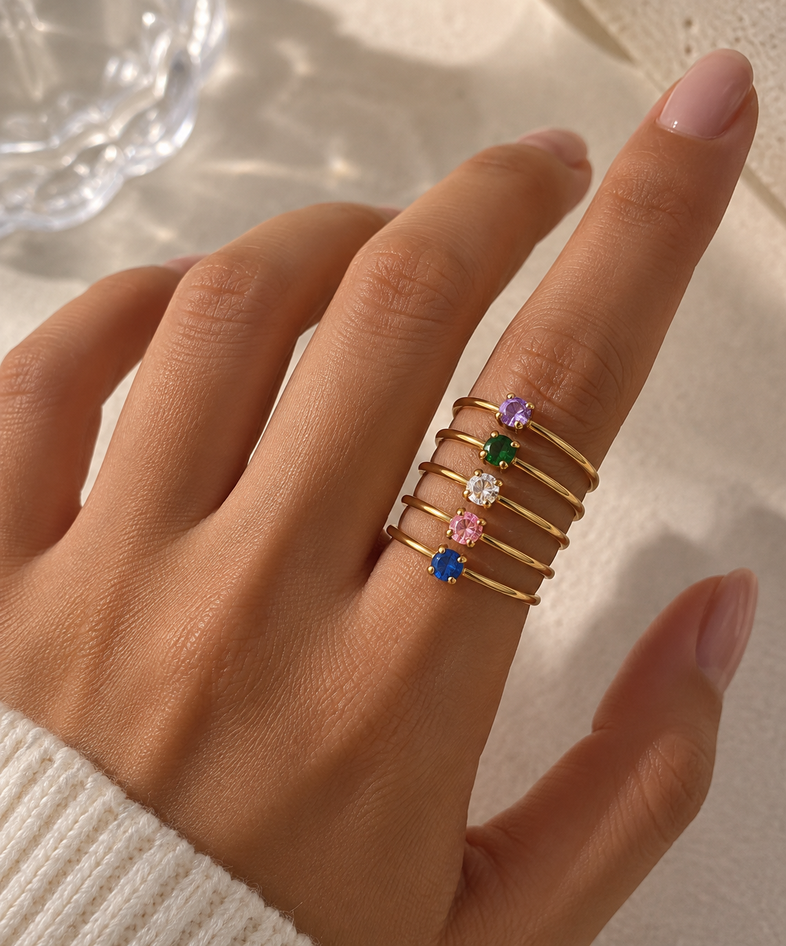 LUCÍA-ANILLO BRILLANTE