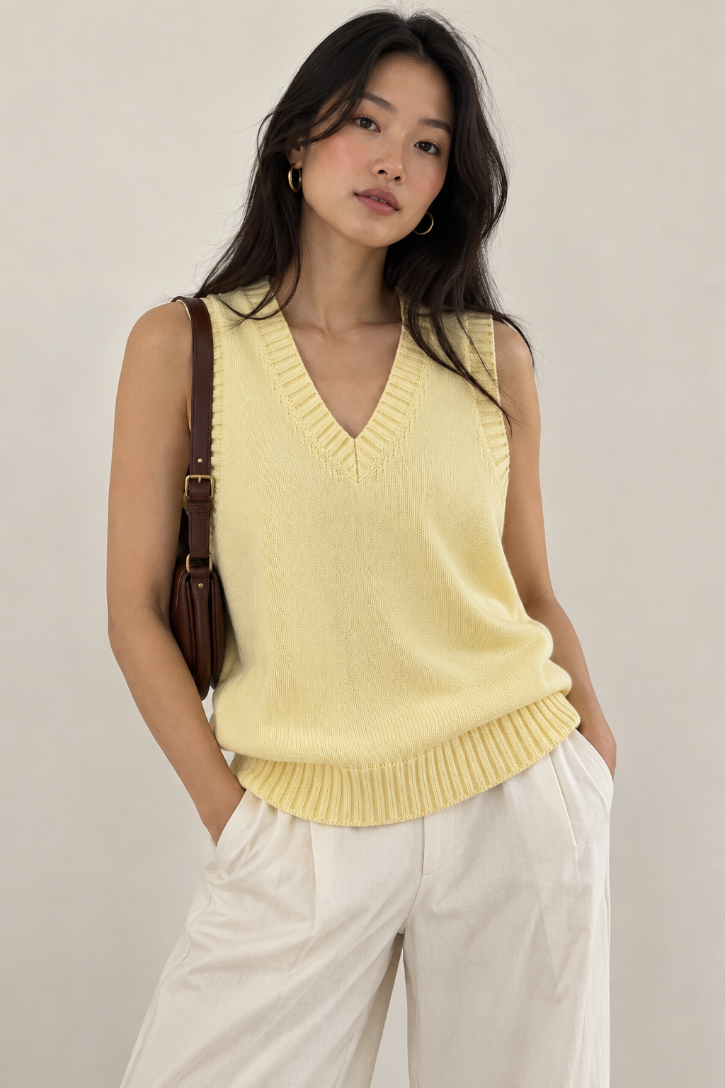 Alba - Chaleco Cuello V
