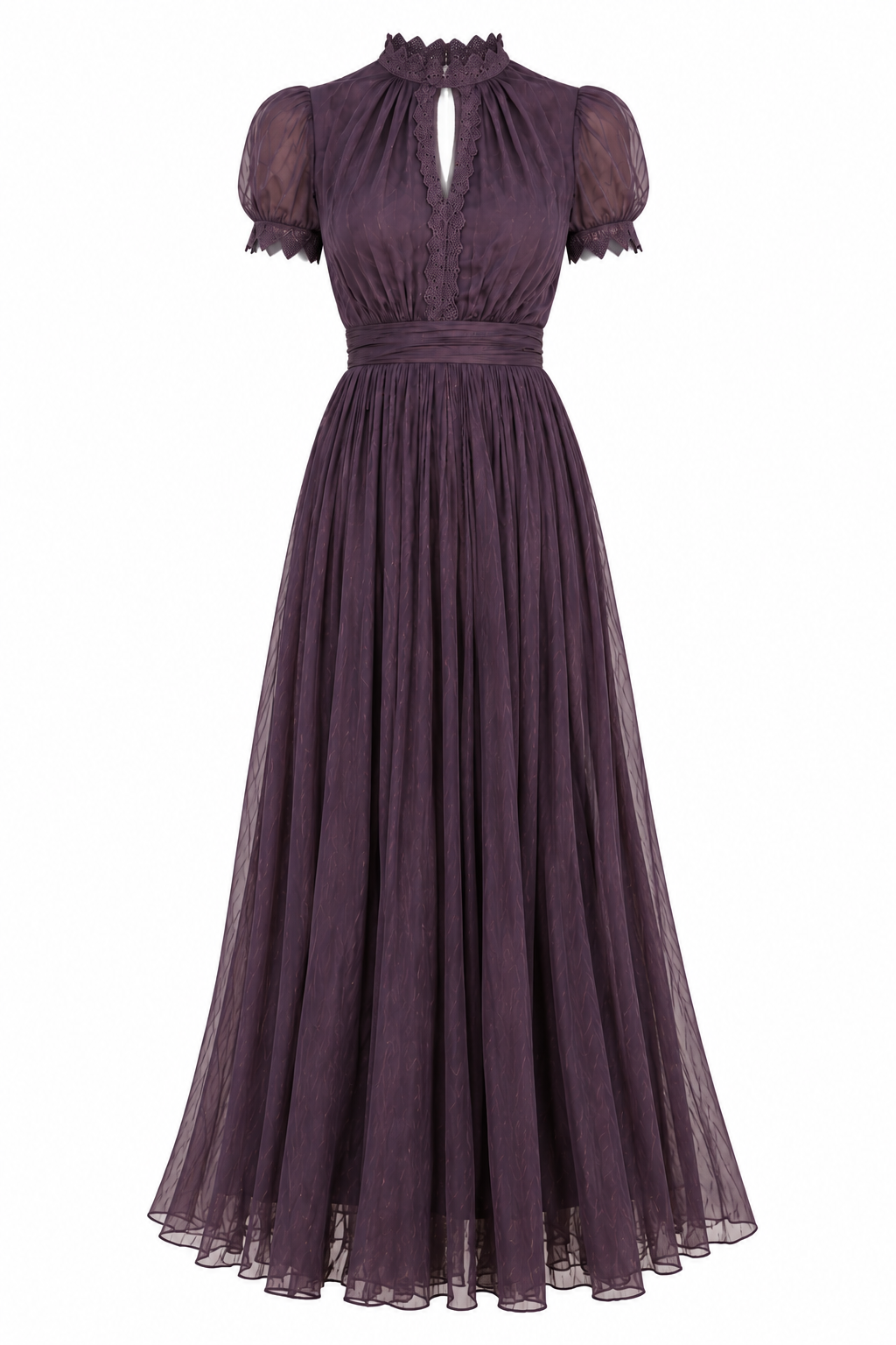 Silvia - Vestido Largo de Gasa