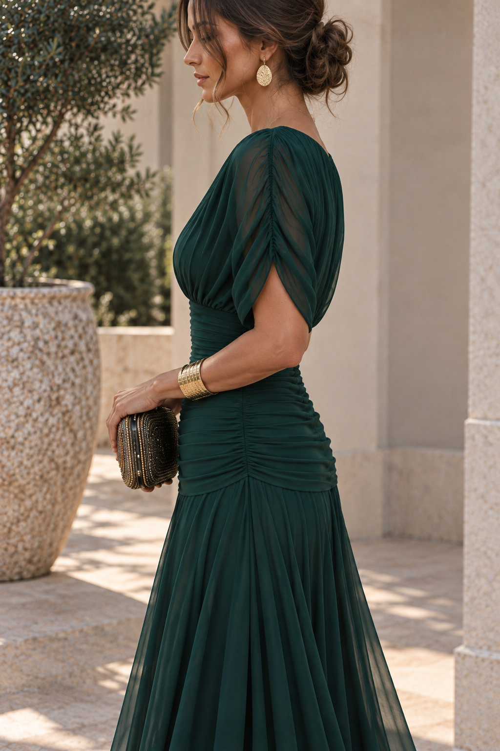 Paloma - Vestido Maxi Hombros Descubiertos