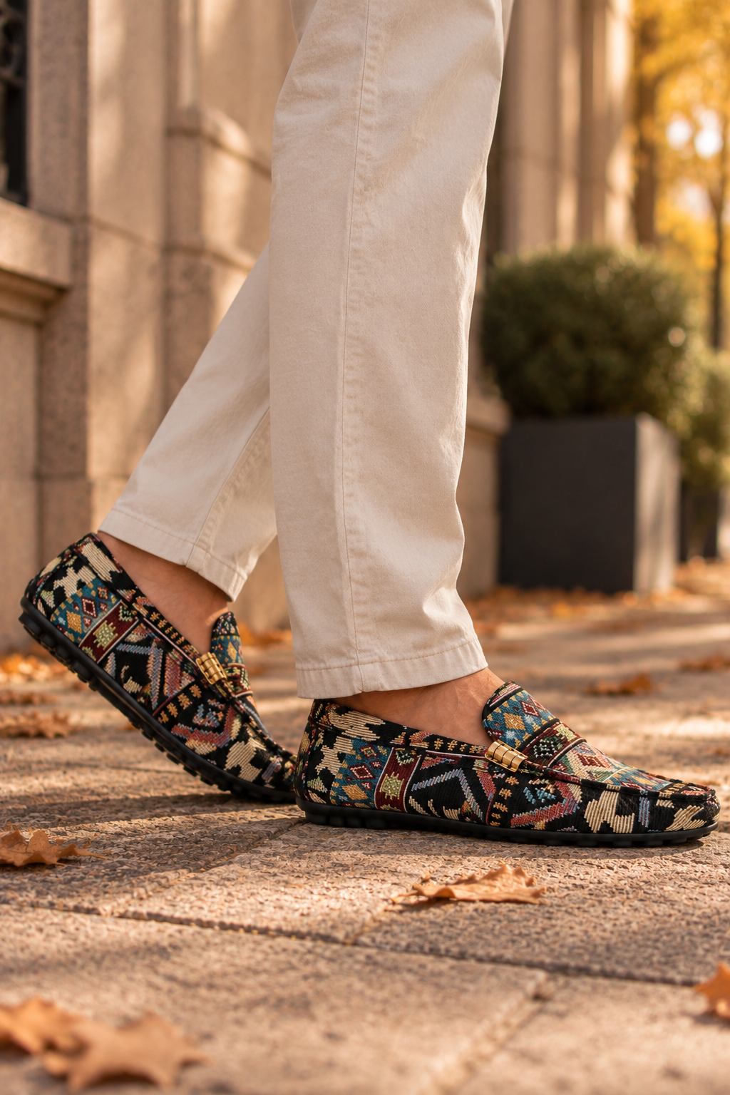 Bruno - Mocasines Estampados de Hombre