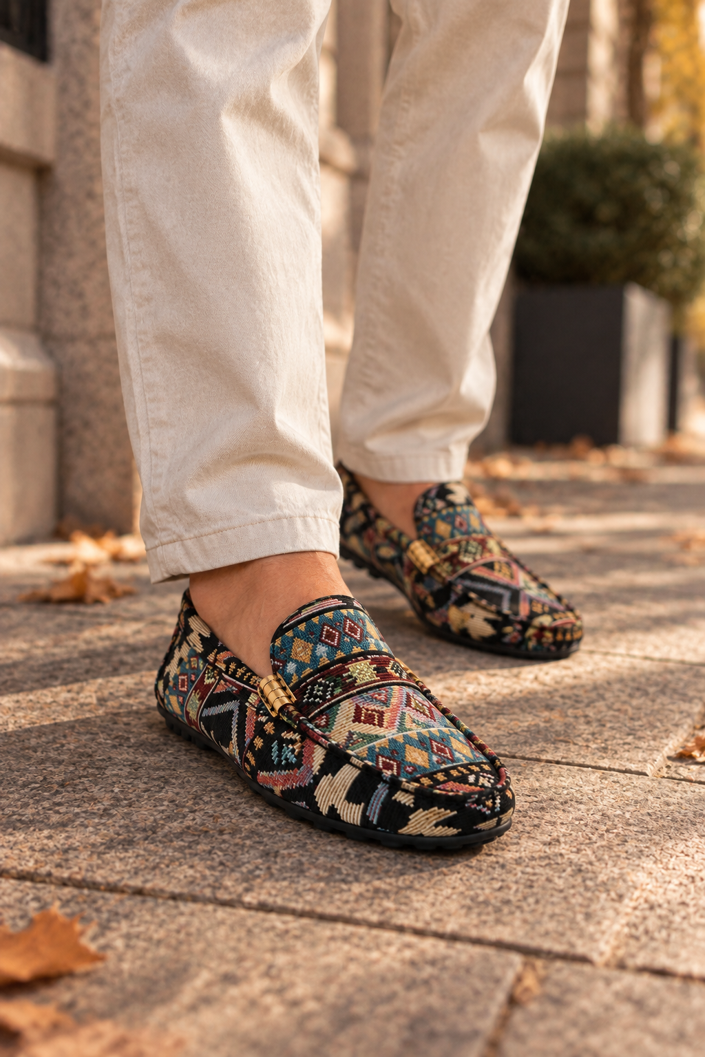Bruno - Mocasines Estampados de Hombre