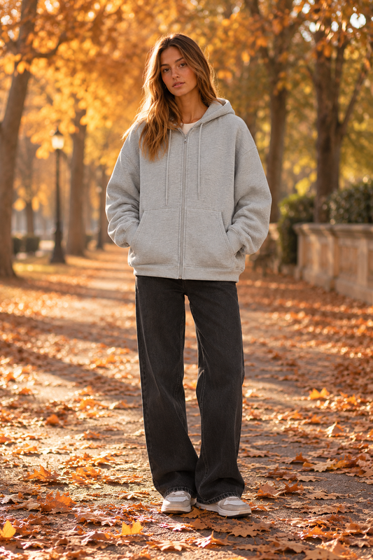 Julieta - Chaqueta Capucha Oversize