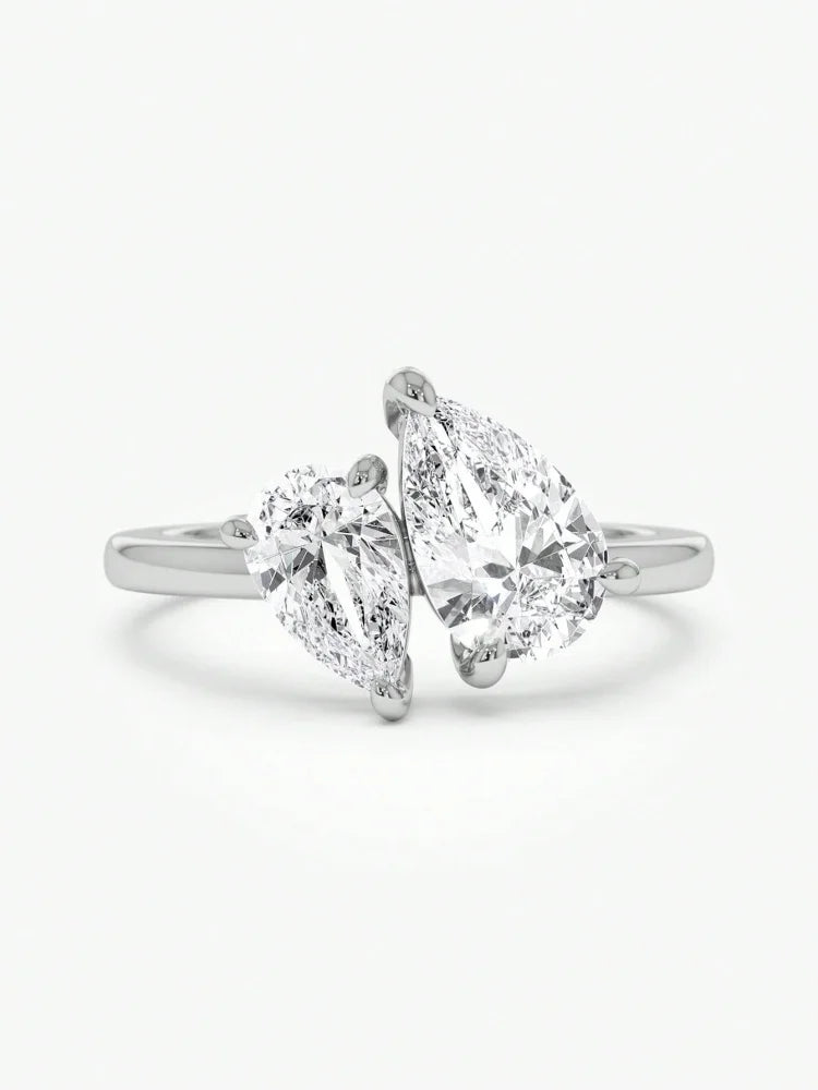 Marina - Anillo Gota de Circonia