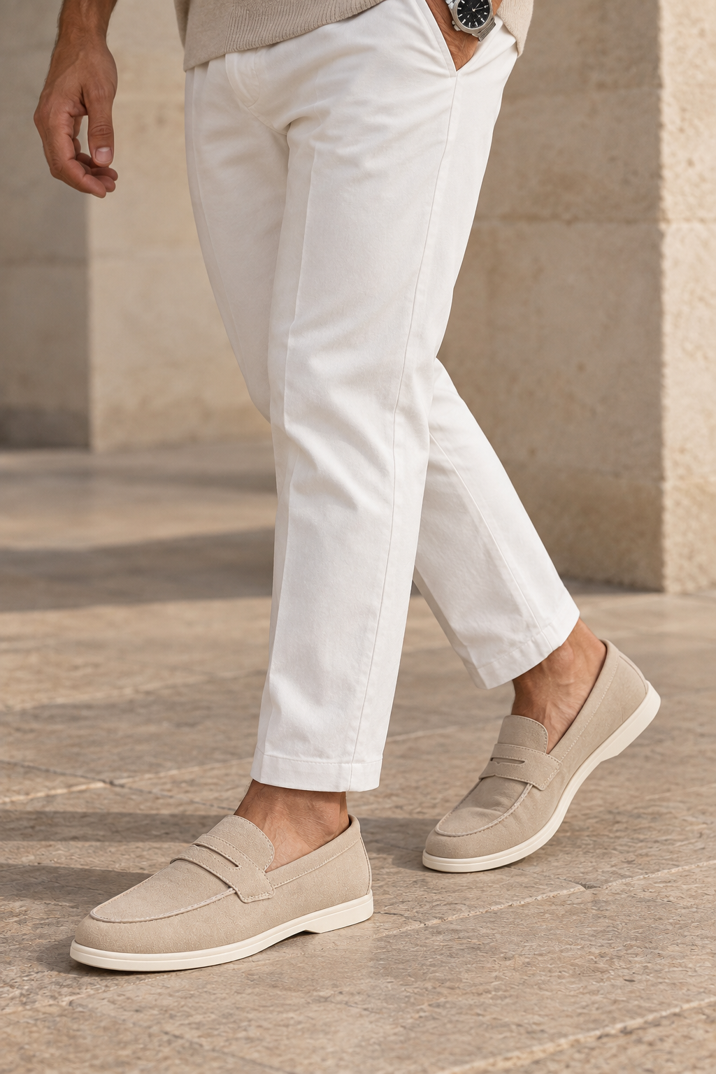 Mocasines de ante Adrián