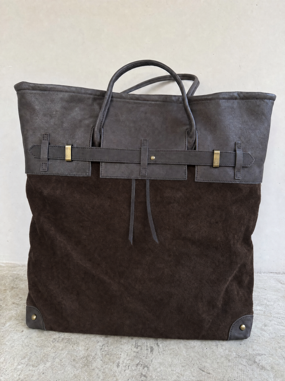 Cecilia - Bolso Tote de Ante