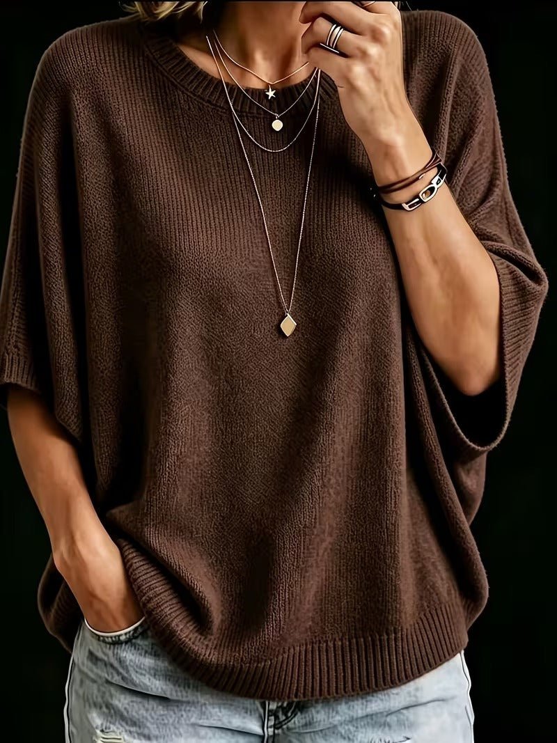 Amber | Casual Batwing Top