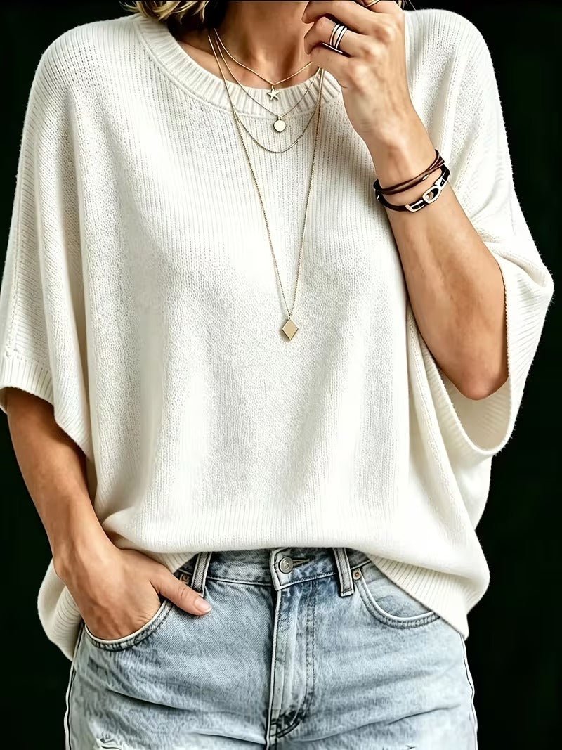 Amber | Casual Batwing Top