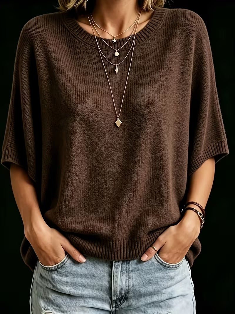 Amber | Casual Batwing Top