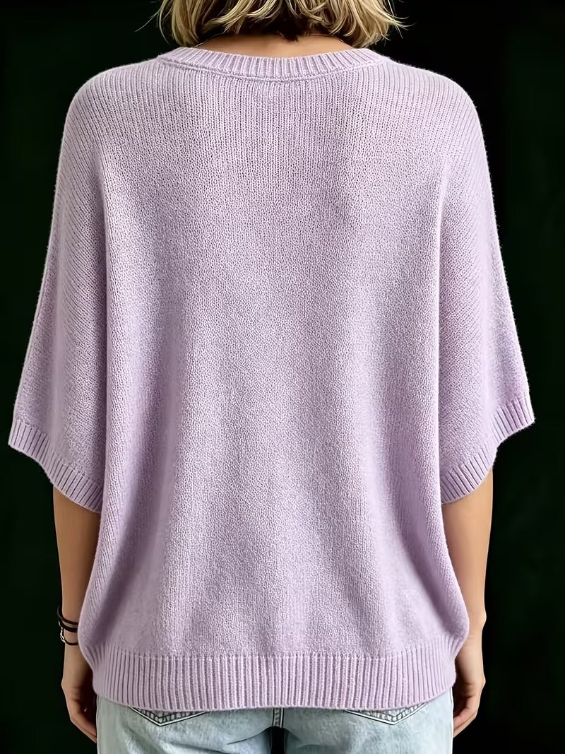 Amber | Casual Batwing Top