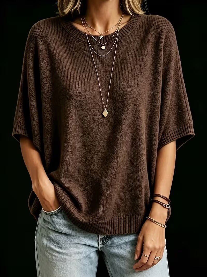 Amber | Casual Batwing Top