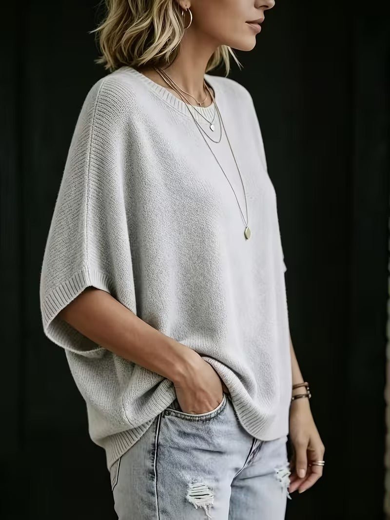 Amber | Casual Batwing Top