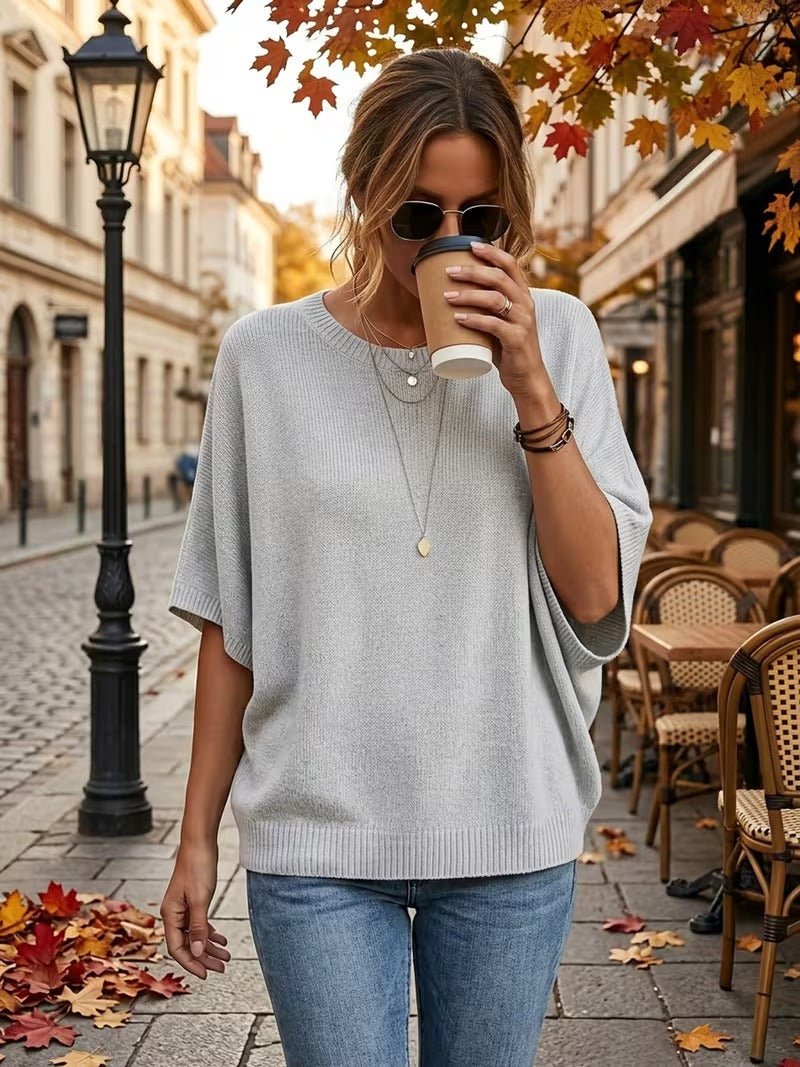 Amber | Casual Batwing Top