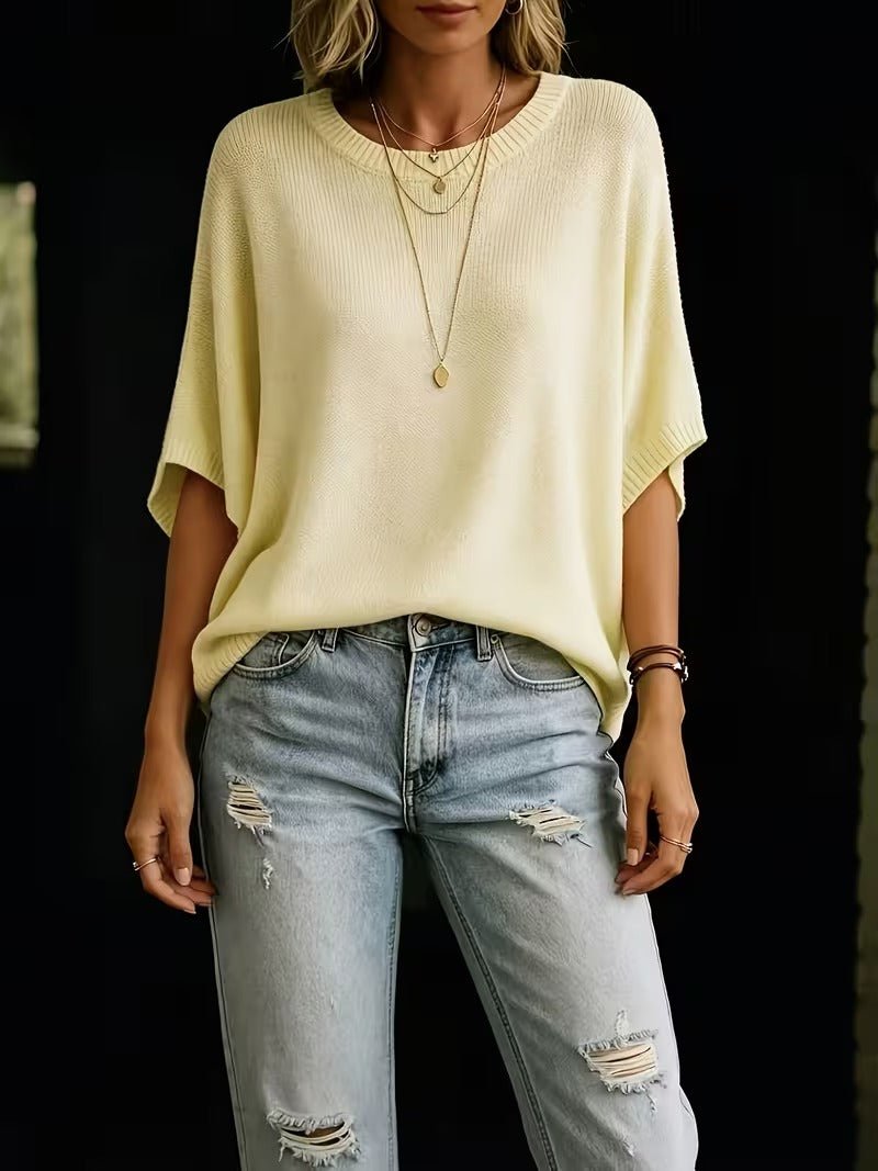 Amber | Casual Batwing Top