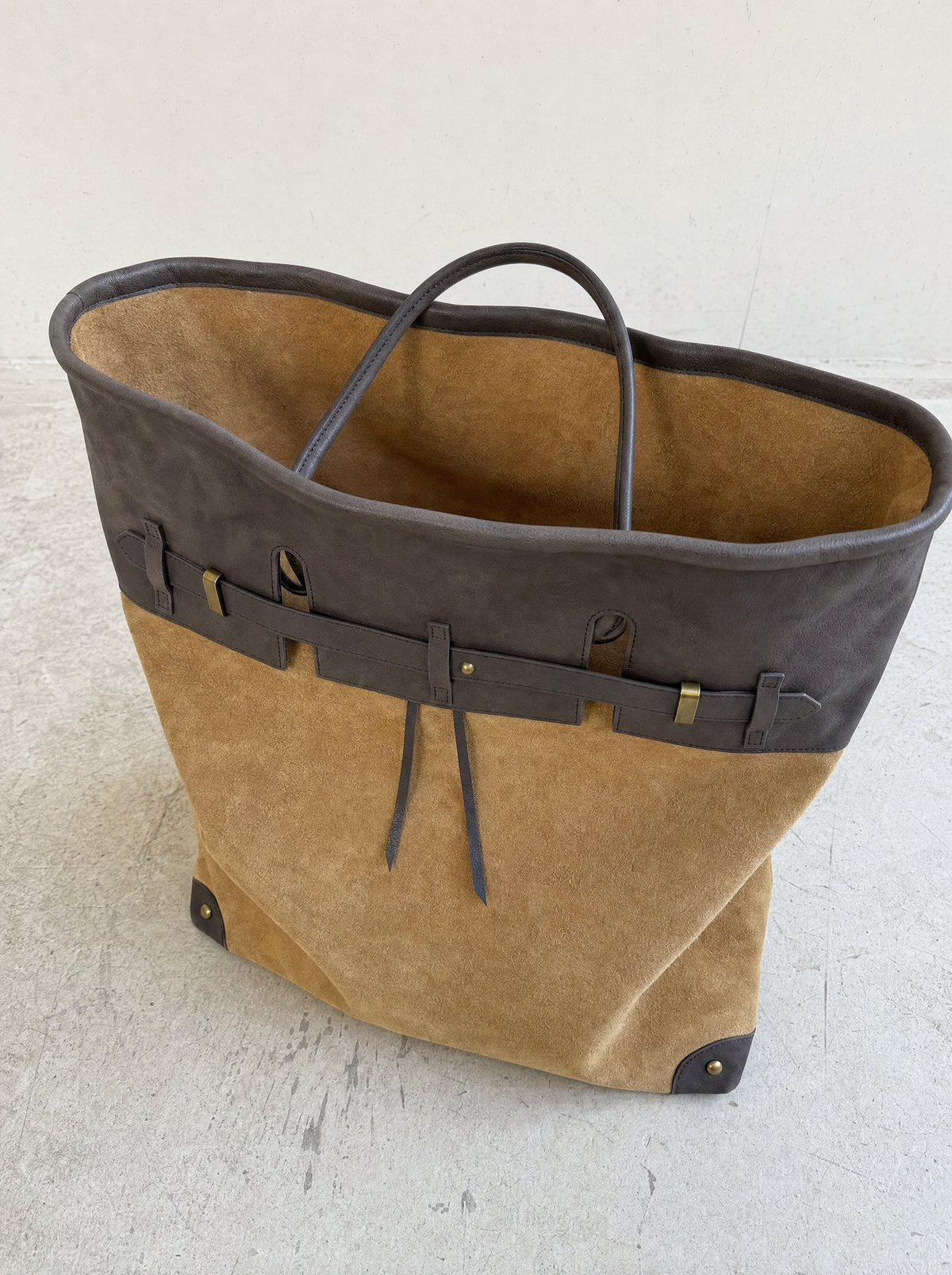 Cecilia - Bolso Tote de Ante