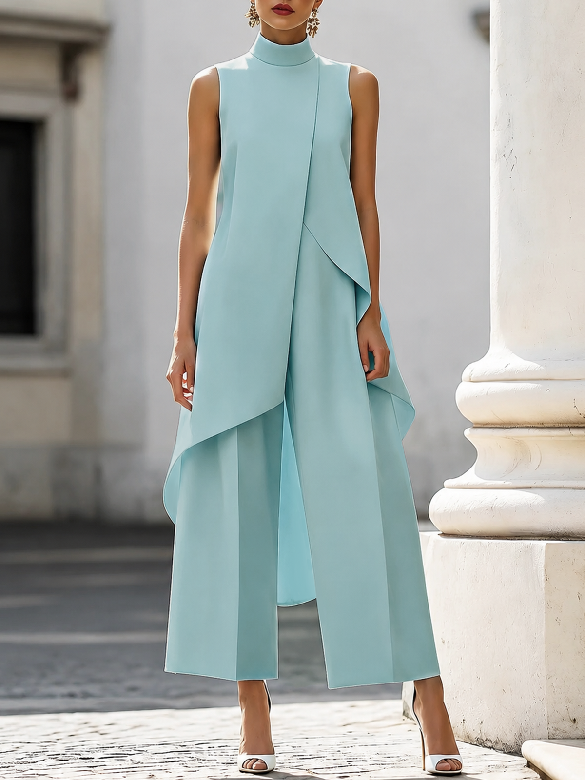 Diana - Mono Largo de Caída Elegante