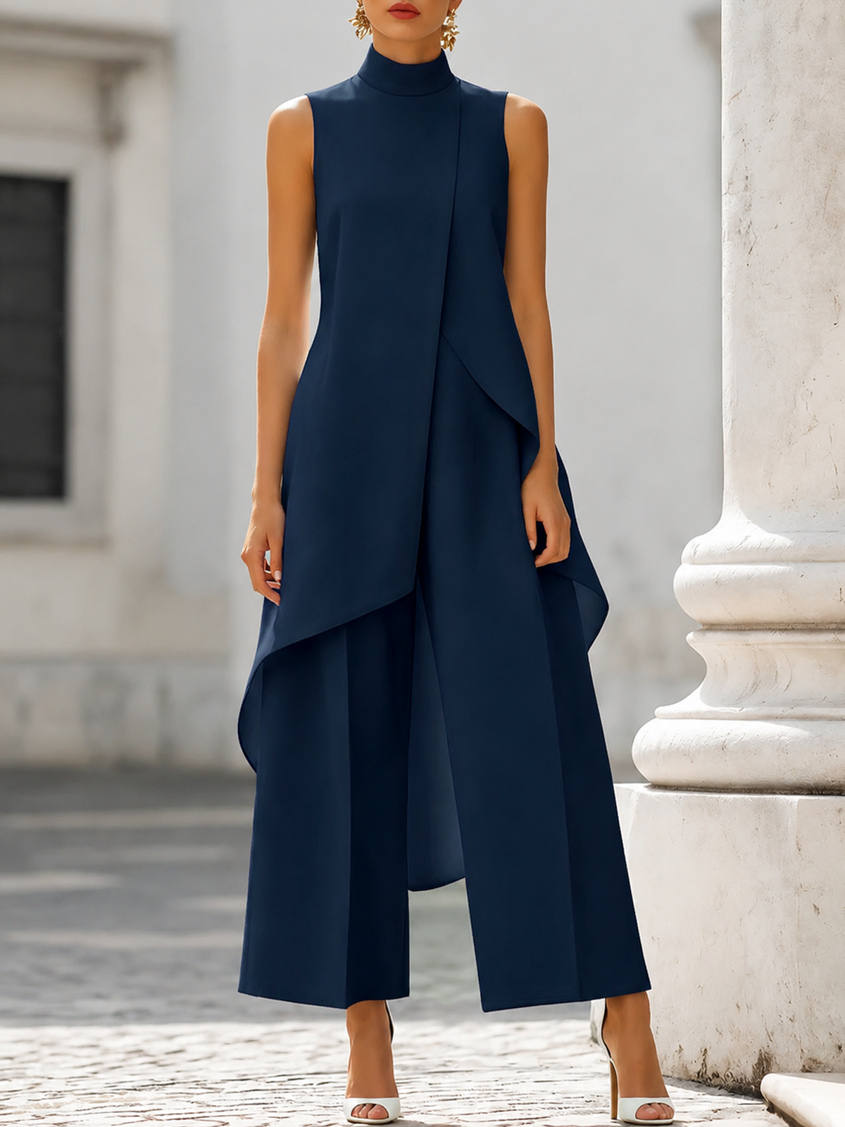 Diana - Mono Largo de Caída Elegante