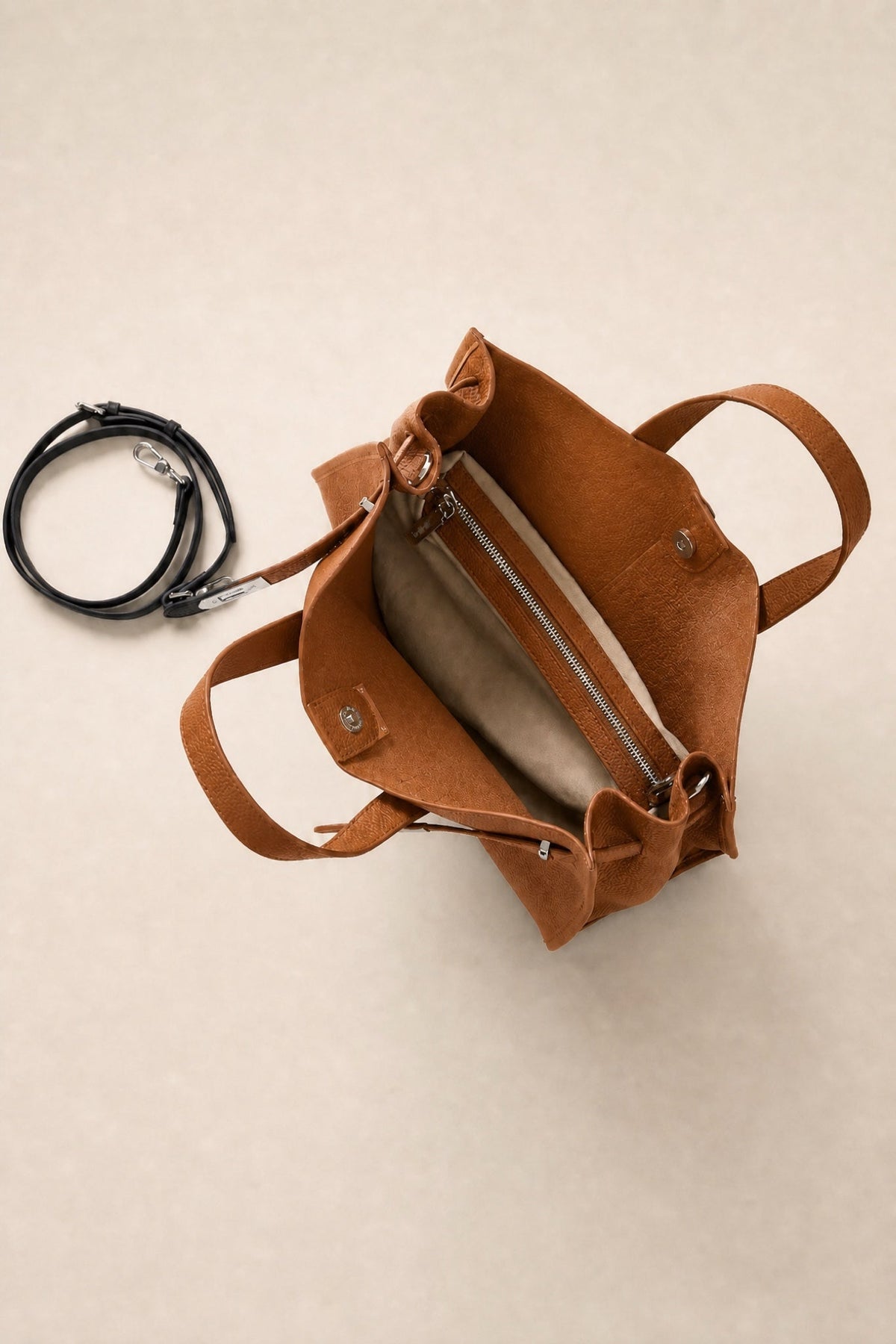 Susana - Bolso Tote de Piel Granulada