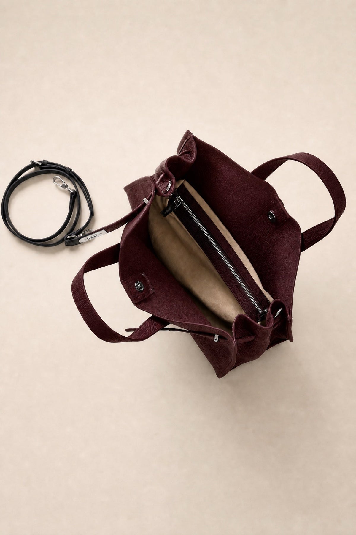 Susana - Bolso Tote de Piel Granulada