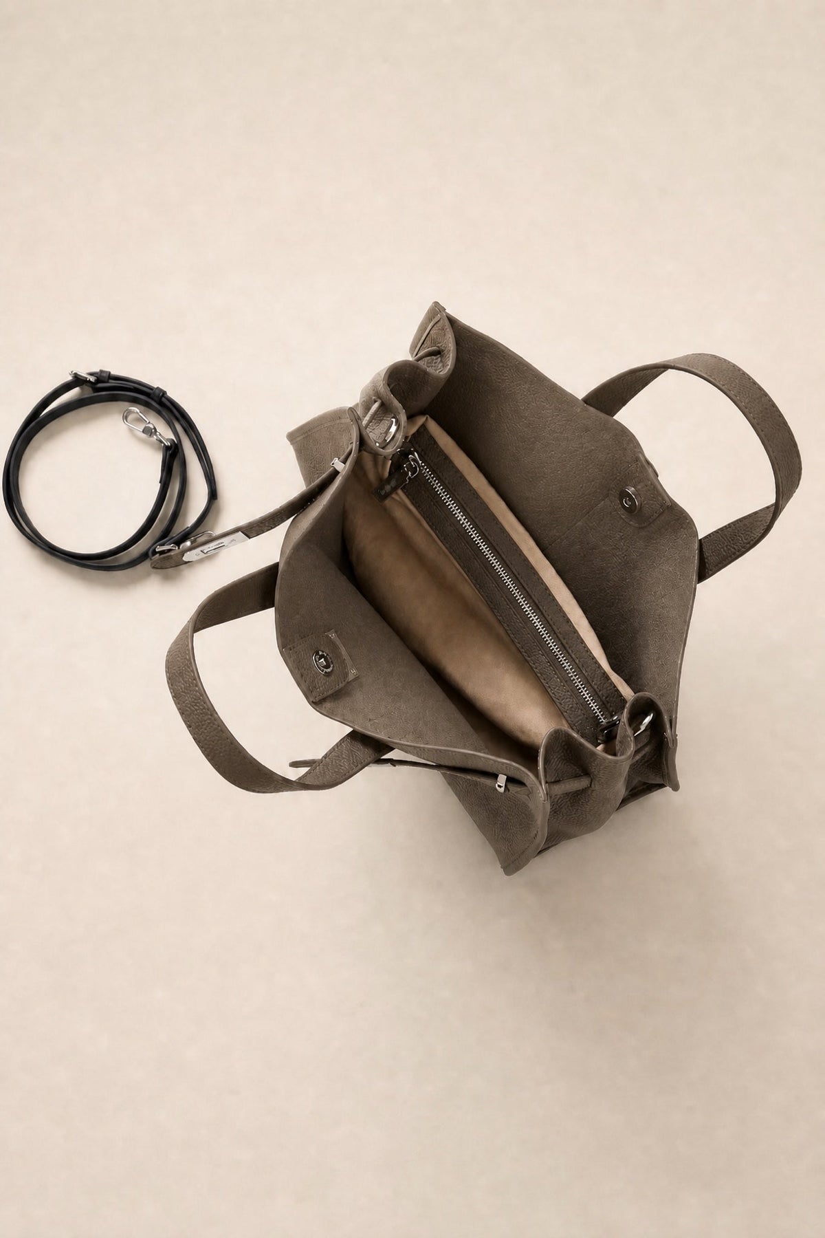 Susana - Bolso Tote de Piel Granulada