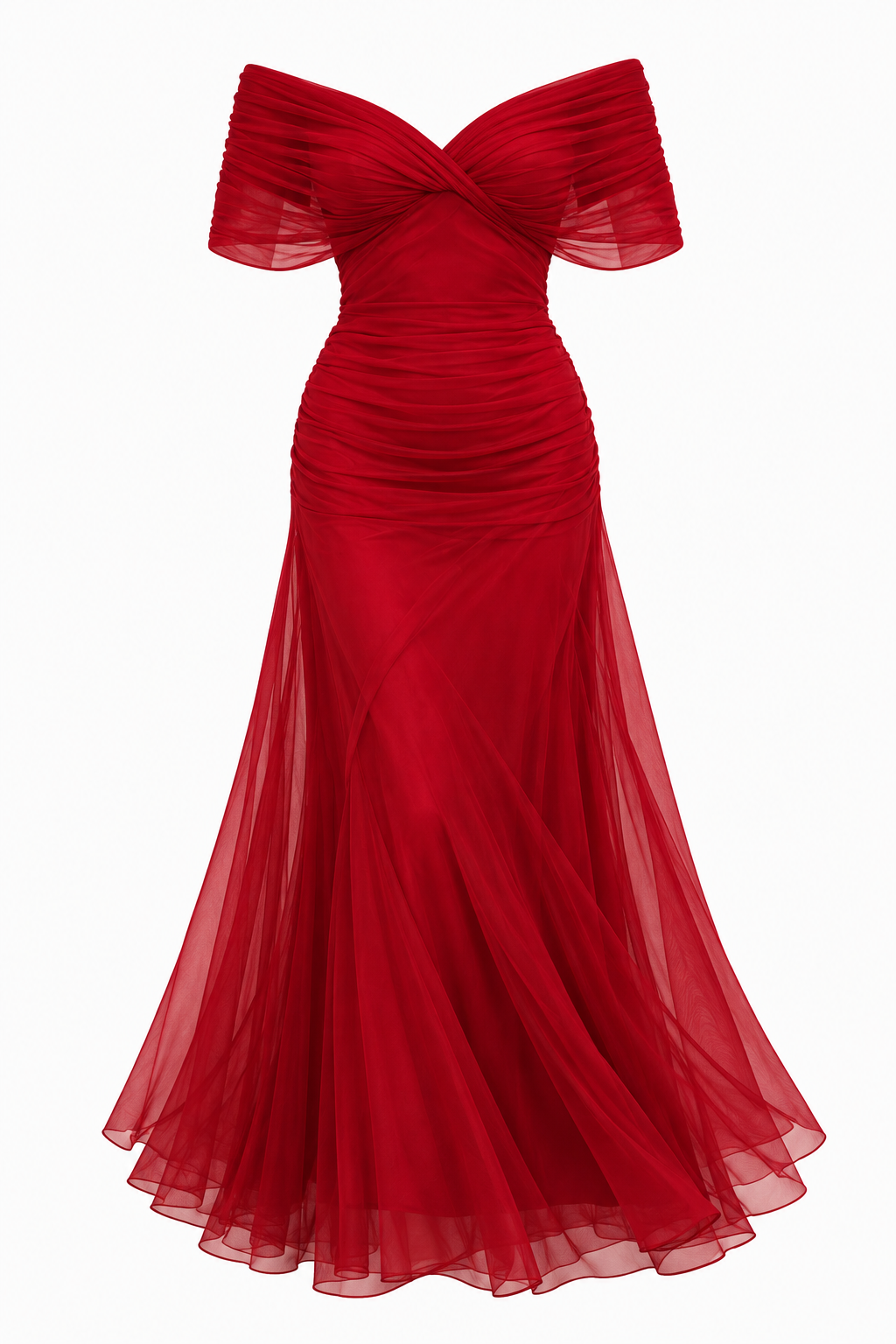 Paloma - Vestido Maxi Hombros Descubiertos