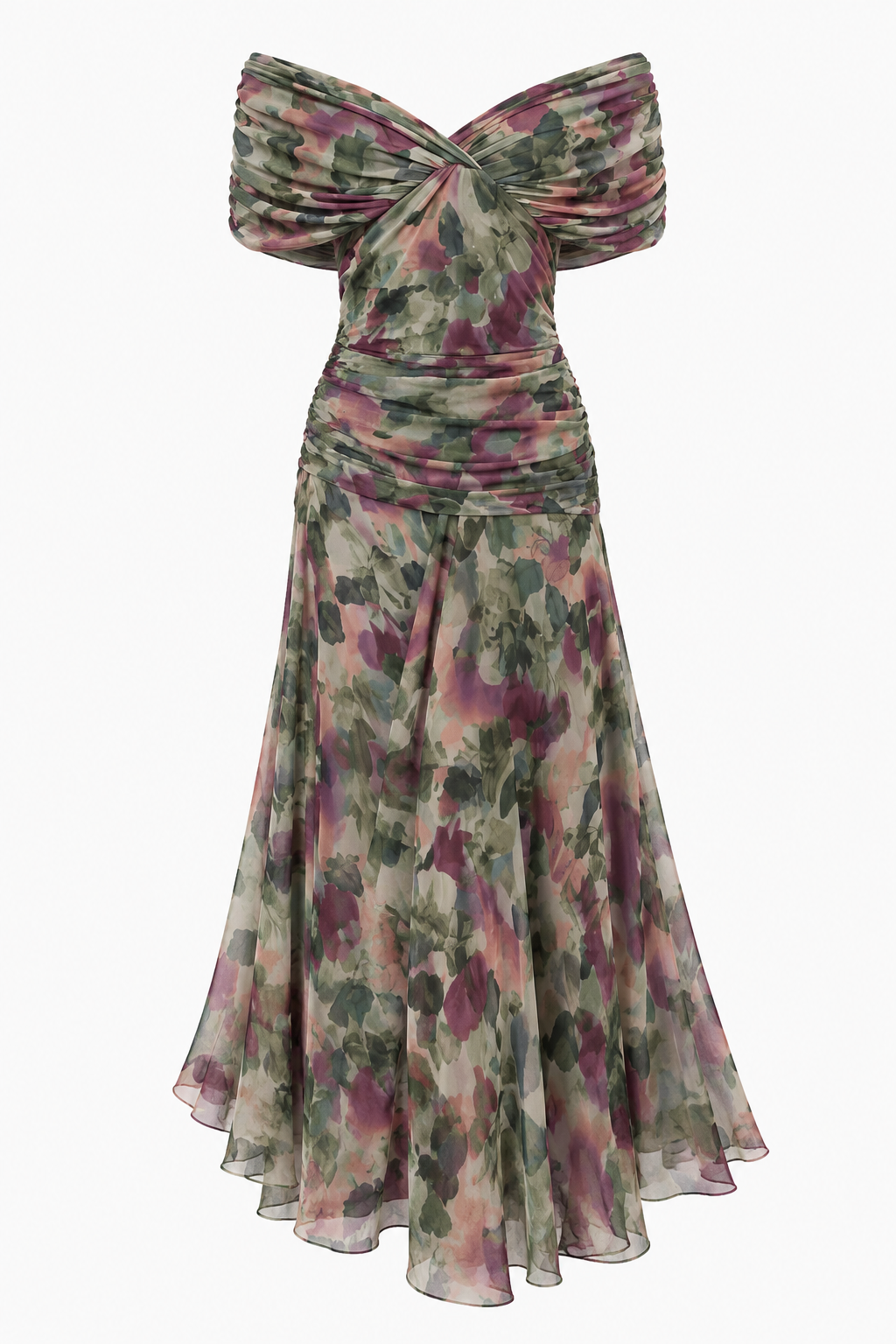 Paloma - Vestido Maxi Hombros Descubiertos