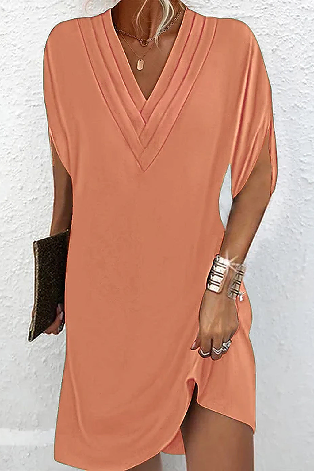 Beatriz - Vestido Elegante Manga Abierta