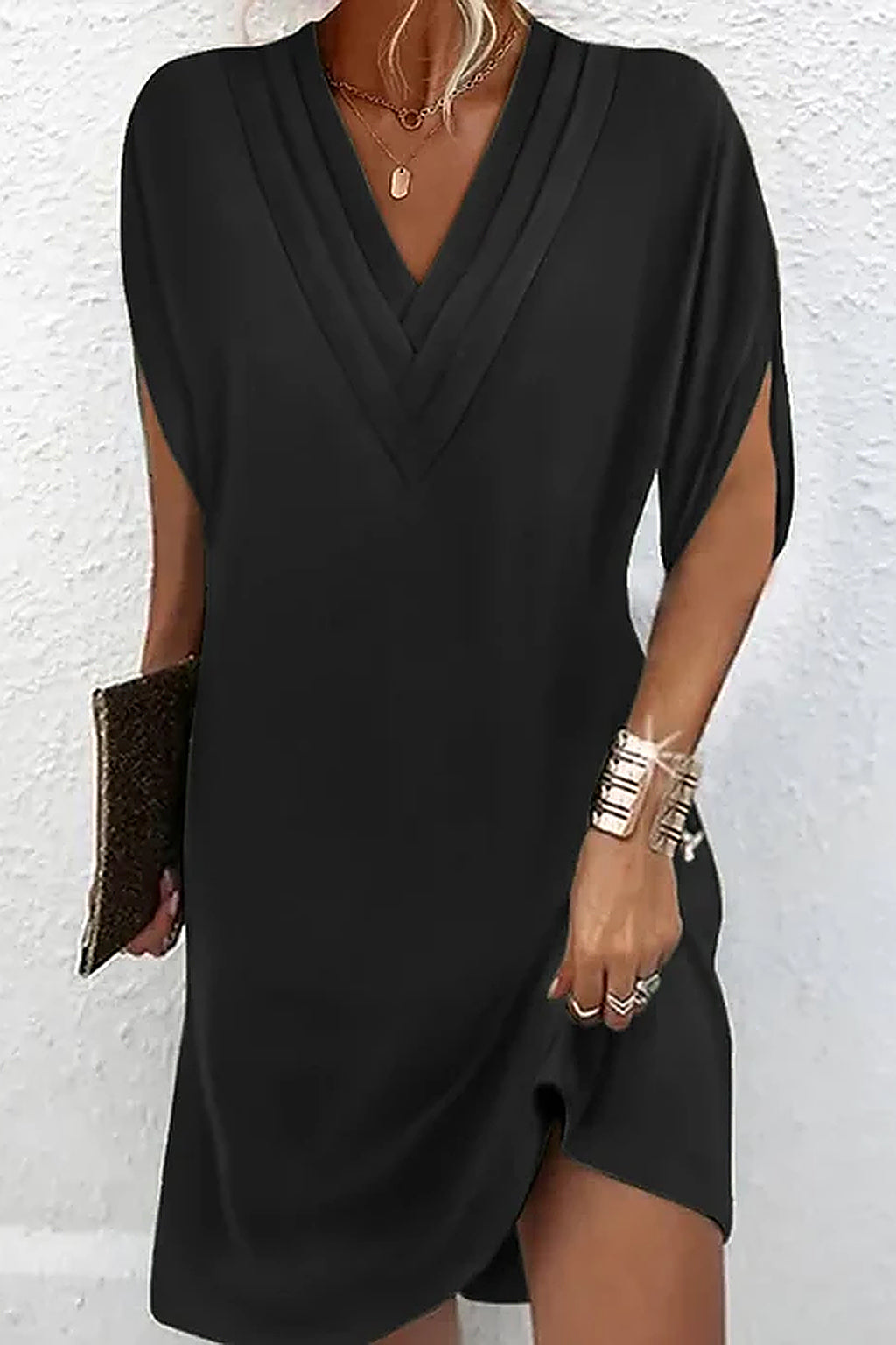 Beatriz - Vestido Elegante Manga Abierta