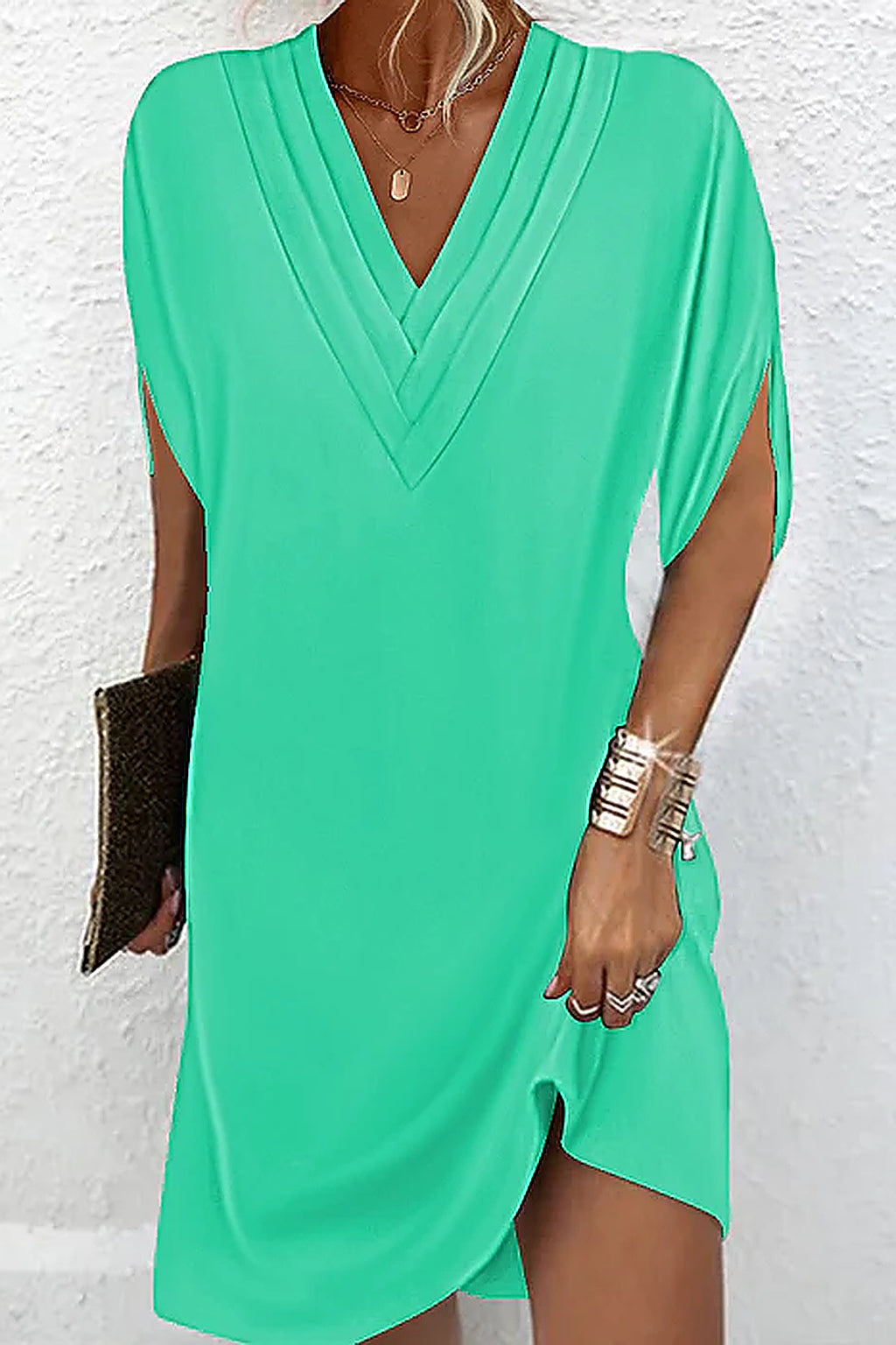 Beatriz - Vestido Elegante Manga Abierta
